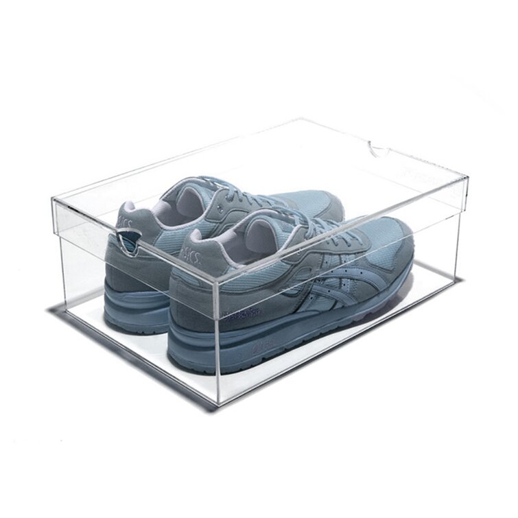 Rebrilliant Stackable Shoe Storage Box Reviews Wayfair